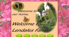 Desktop Screenshot of lendalesfarm.co.uk